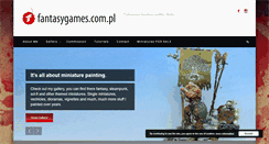 Desktop Screenshot of fantasygames.com.pl